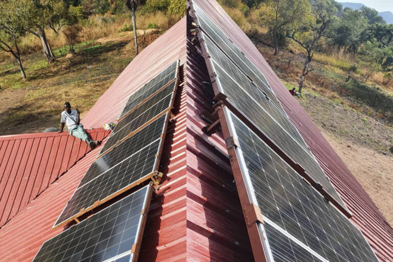 Solar panels Boschetti School replaced